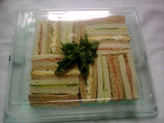 Cold Buffet for London Company