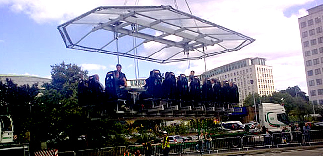 Corporate Marketing Launch Party Catering in the Sky